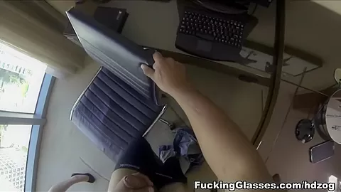 Lunch break secretary fuck