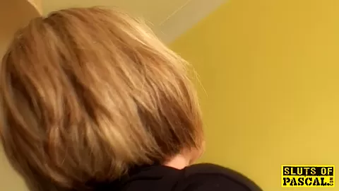 Glamorous granny fingering herself