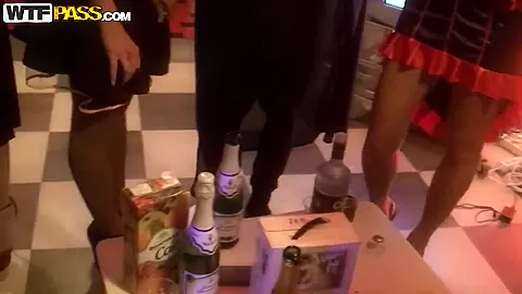 Absolutely wild sex at sex party, today is Halloween!