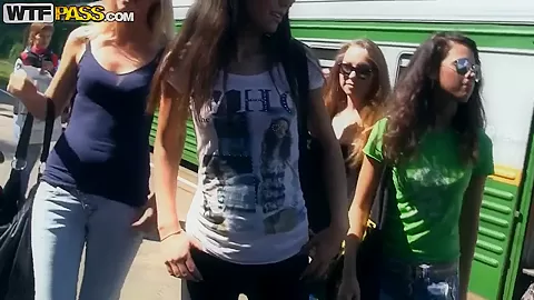 Hot students 18+ picnic with Albina