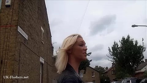 Beautiful daring blonde milf Atlantas public flashing and outdoor homemade exposure of fit amateur nude mum