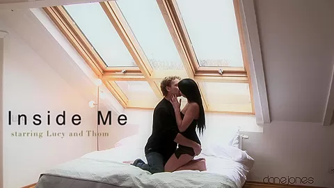 Fabulous pornstars Thom, Lucy in Crazy Big Ass, Brunette adult movie