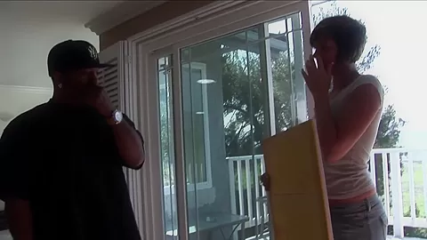 Short Hair Brunette Gets A Hard Pounding From A Bbc - MixedRaceCunt