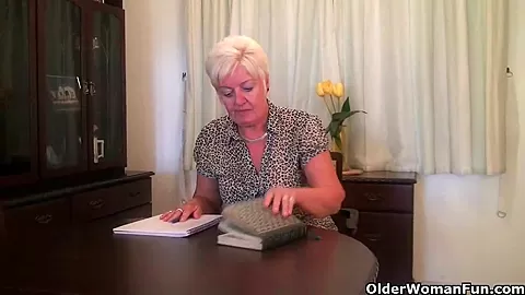 British granny needs sexual relief
