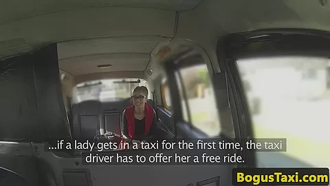 Real euro analized by horny cabbie