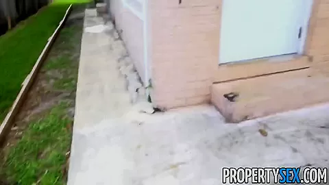 Perfect ass Latina fucks her landlord