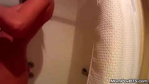 Busty Polish MILF public flashing