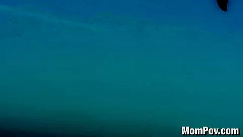 Chubby MILF gets naked at beach