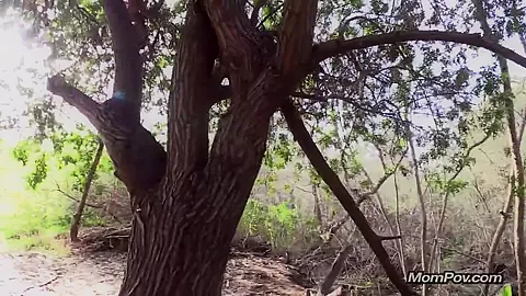 Arab woman outdoor fun and fucking