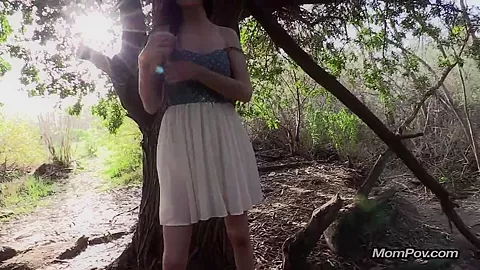 Arab woman outdoor fun and fucking