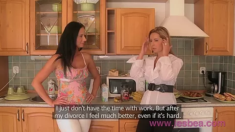 Lesbea Busty milf house wife cheating on husband