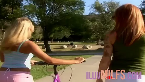 Dominant redhead with tattoos fucking her submissive blonde