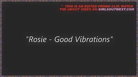 Girls Out West - Hairy Rosie playing with sex toy