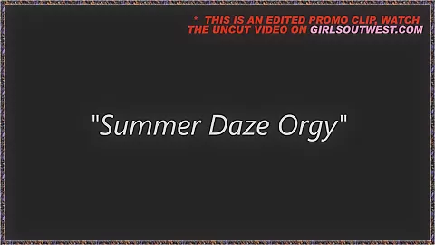 Girls Out West - Nasty lesbian orgy at the beach