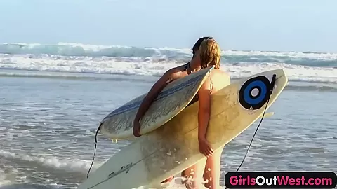 Nasty Australian lesbian threesome