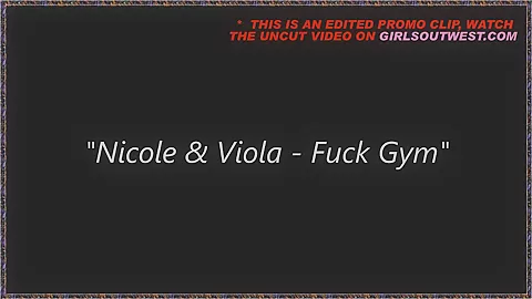 Fitness lesbians having fun in the gym