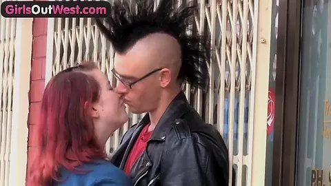 Girls Out West - Amateur punk couple having sex