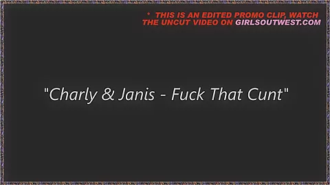 Girls Out West - Hairy n shaved lesbians at the station