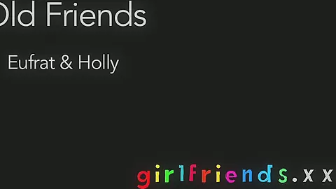 Girlfriends catch up and make amateur lesbian sex tape
