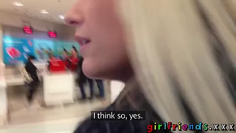 Girlfriends go shopping then make hot sextape at home