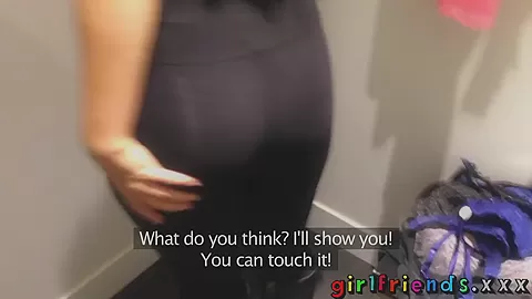 Girlfriends go shopping then make hot sextape at home