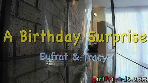 Girlfriends Blonde hottie has passionate sex in bath