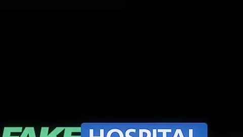 Fake Hospital Doctors cock turns patients frown around