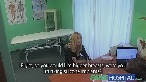 FakeHospital Slender squirting hot sexy blonde