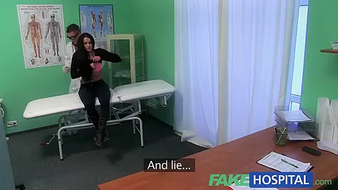 Fake Hospital Doctors cock pleases patient
