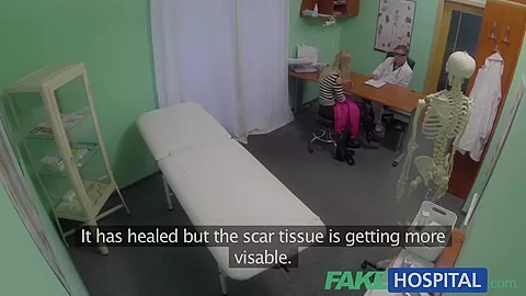 Fake Hospital Hot blonde gets the full doctor treatment