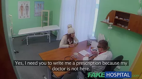 Fake Hospital Doctor prescribes a good fucking