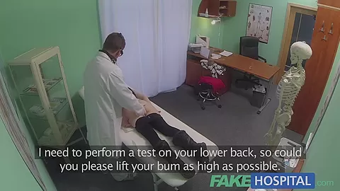 FakeHospital Petite emo chick makes doctor blow quick