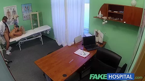FakeHospital Blonde womans headache cured by cock