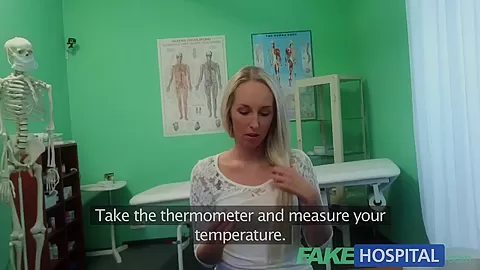FakeHospital Blonde womans headache cured by cock