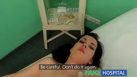 Fake Hospital Squirting MILF wants breast implants