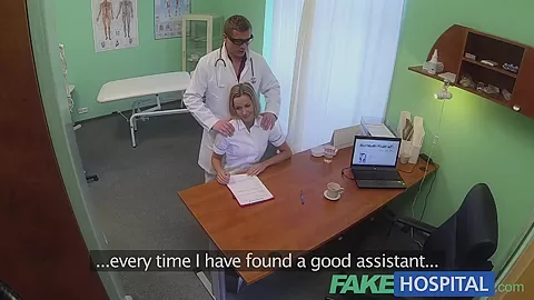 FakeHospital Hot nurse rims her way to a raise