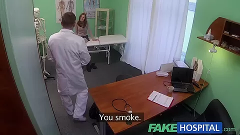 Fake Hospital Innocent redhead gets a creampie
