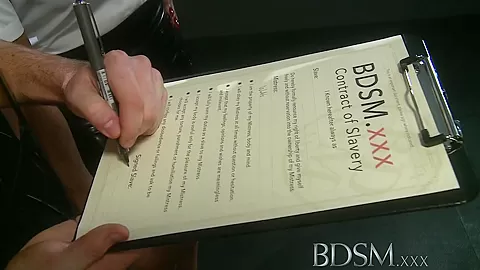 BDSM XXX Horny subs only cum when their told