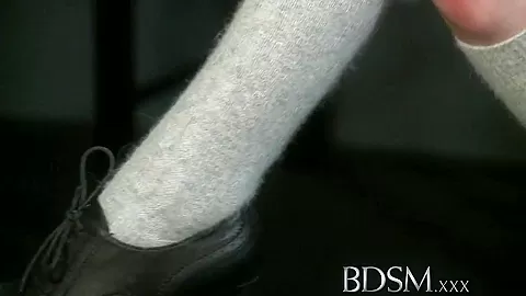 BDSM XXX Big breasted pale skinned subs have holes