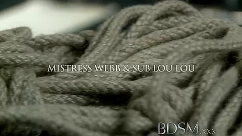 BDSM XXX Slave girl gets orgasm from angry Mistress
