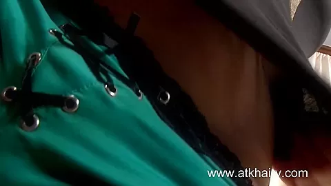 Beryl uses a toy on her hairy pussy