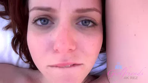 You Finger Goes Right For Her Pussy And Her Legs Open Up For You