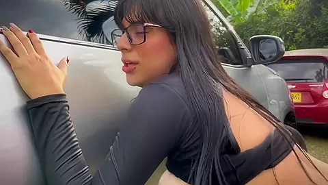 Fucking My Girlfriends Friend Again This Time I Fucked Her Behind A Car