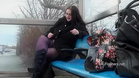 BBW amateur Emmas public masterbation and outdoor flashing of fat gal in homemade exhibitionist footage for