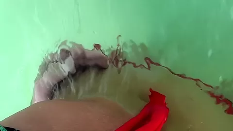 Anne in one of the outdoor porn videos with beautiful minx