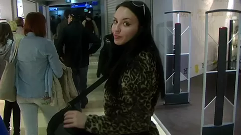 Aurita in porn travel video featuring an aroused guy