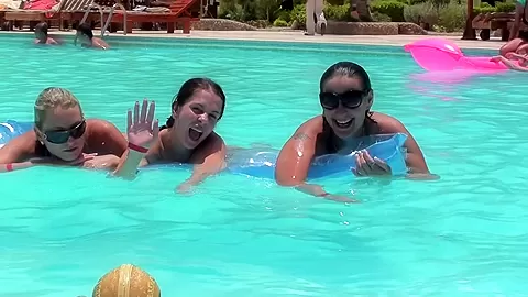 Aprilia & Lexxis & Zuzka in lesbians having sex in the vacation porn video
