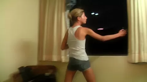 Vicktoria Tiffany in a horny couple enjoying hot oral sex at hotel