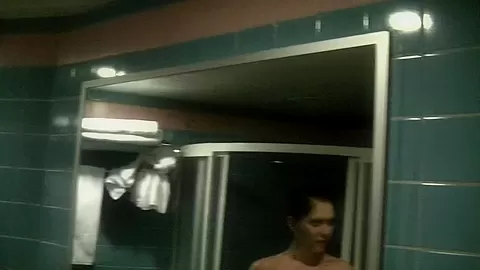 Margo & Aspen & Jocelyn in shower sex video showing a chick masturbating