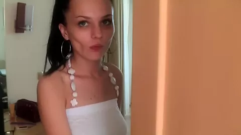 Margo & Aspen & Jocelyn in sexy girl with beautiful face enjoys hotel sex